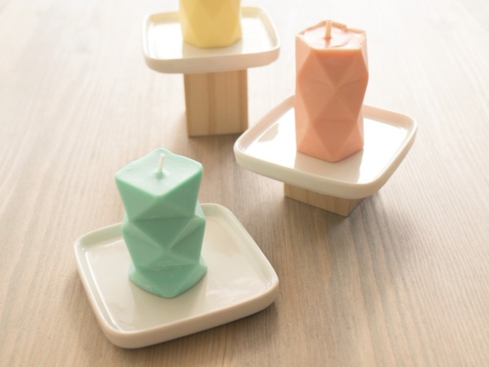 KiwiCo Geometric Candles