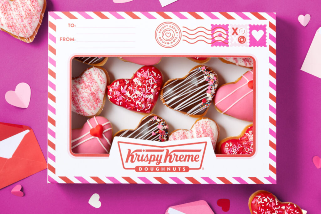Krispy Kreme Valentine's Day