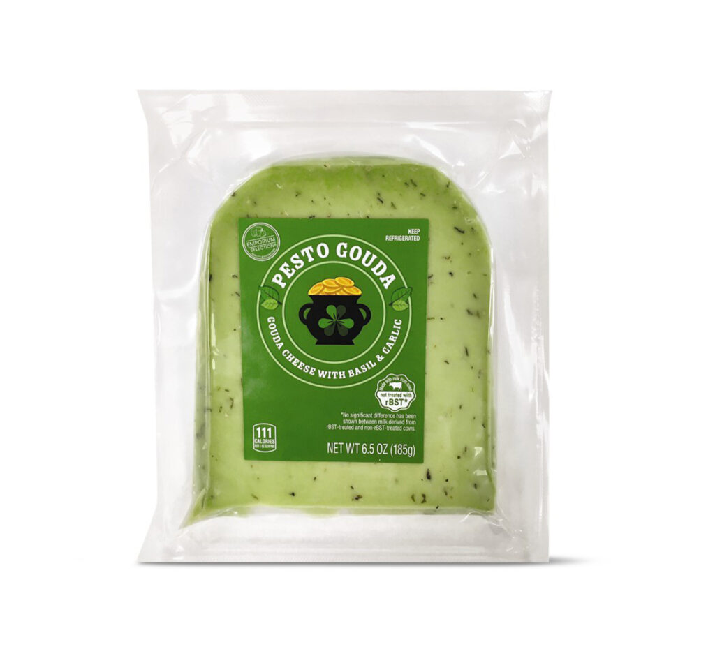 Emporium Selection Pesto Gouda Cheese