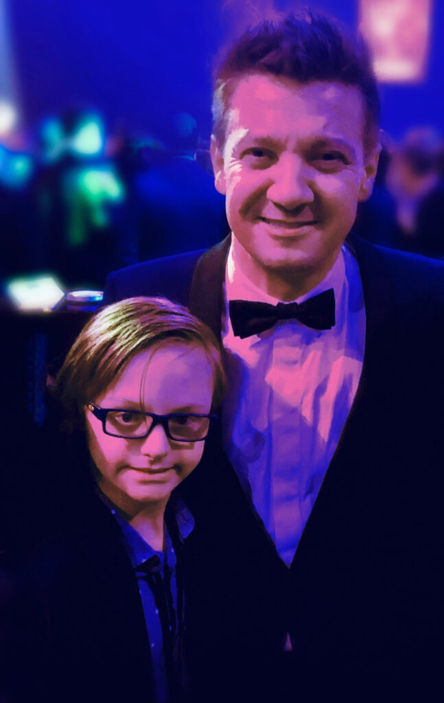 Guion and Jeremy Renner