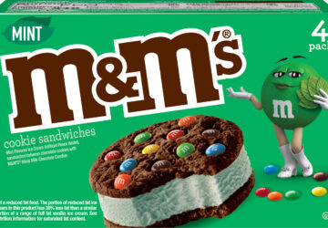 M&Ms Ice Cream Sandwiches