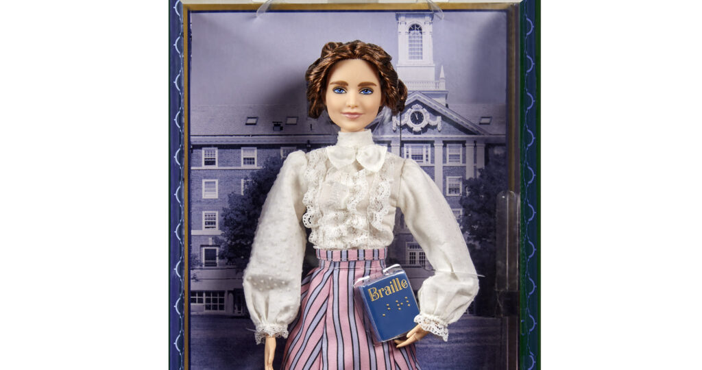 helen keller barbie