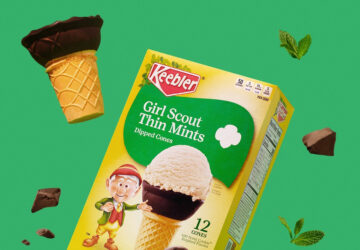 Keebler Girl Scout Thin Mints Dipped Cones